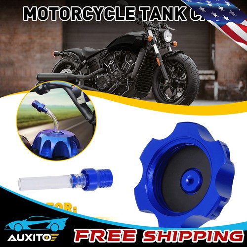 Universal motorcycle blue tank - blue,