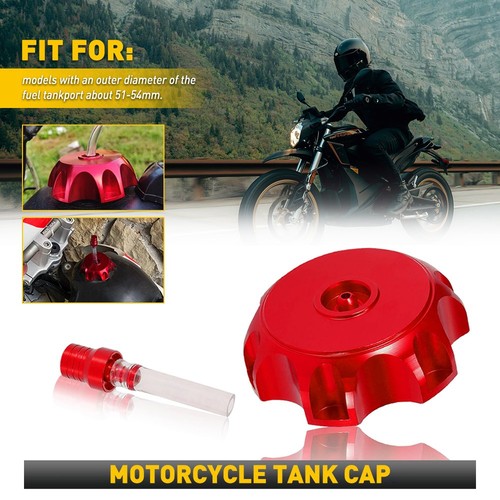 Red fuel gas tank - cap, &